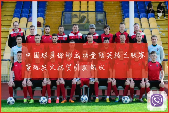 中国球员徐彬成功登陆英格兰联赛董路发文祝贺引发热议